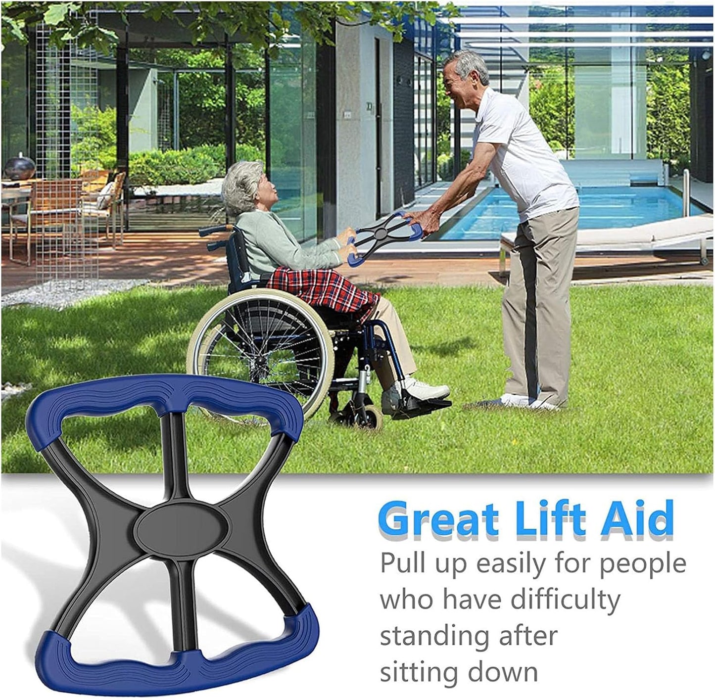 Mobility Aid Standing Handle Elderly Patient Lift Assist Bar