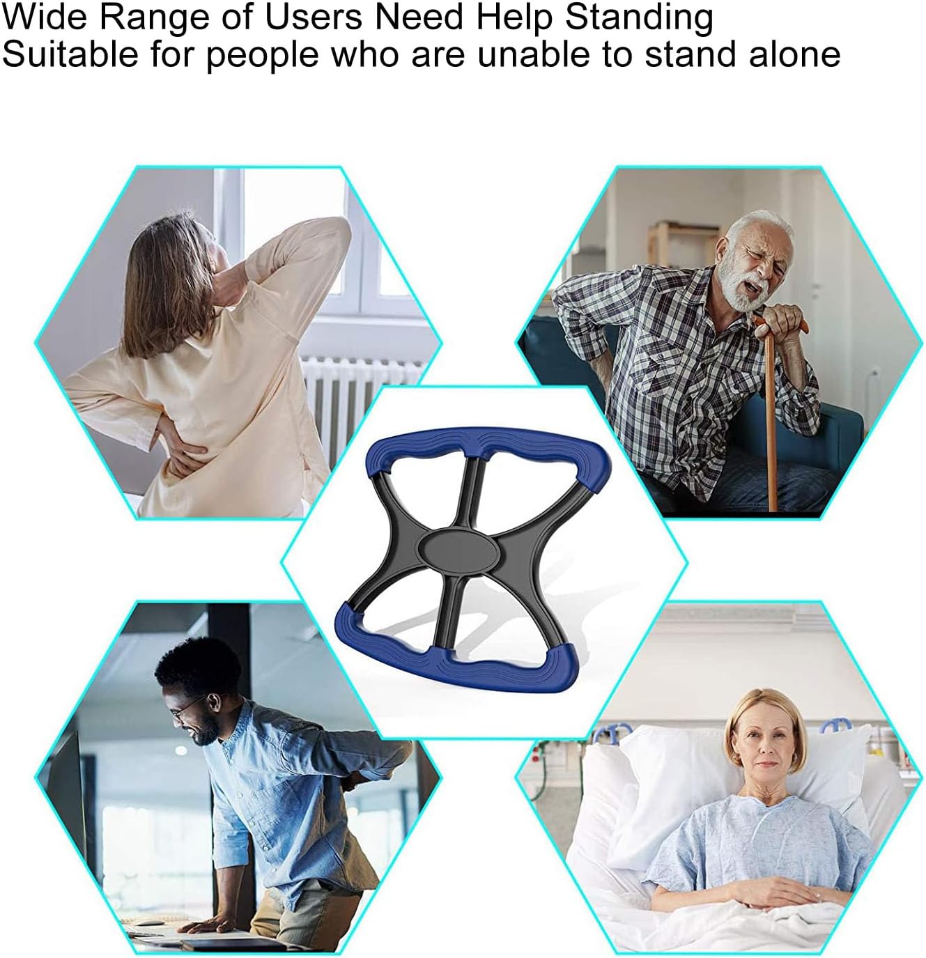 Mobility Aid Standing Handle Elderly Patient Lift Assist Bar