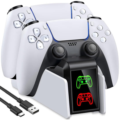 Dual Controller Charging Station for PS5