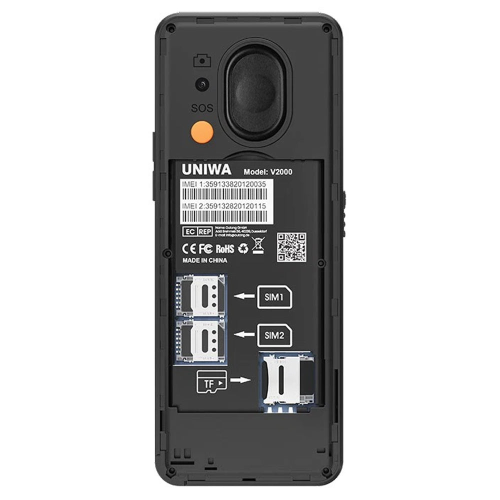 4G Elderly Mobile Phone, SOS Button, Big Button