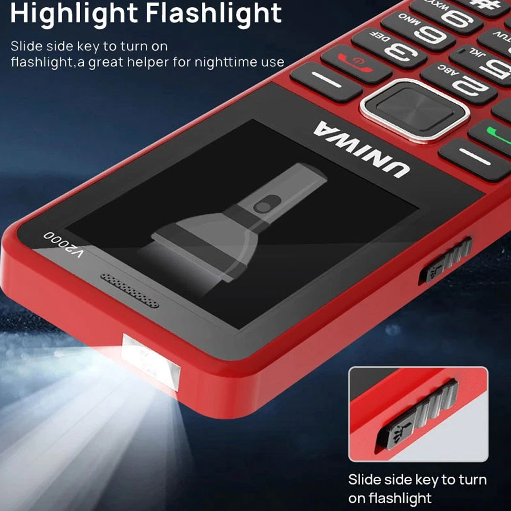 4G Elderly Mobile Phone, SOS Button, Big Button