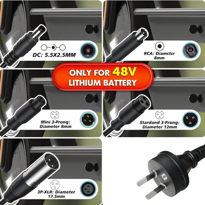 Electric Scooter Charger 54.6V 2A