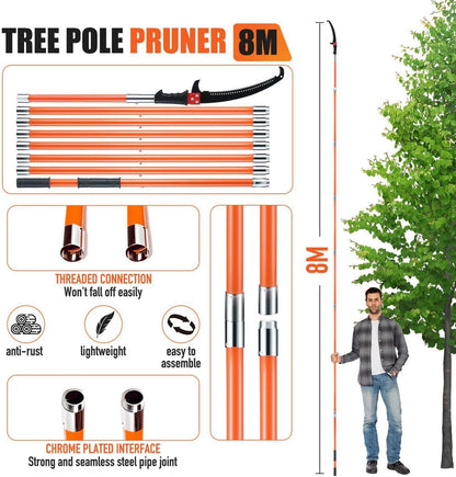 Manual Pole Saw Extendable Tree Pruner