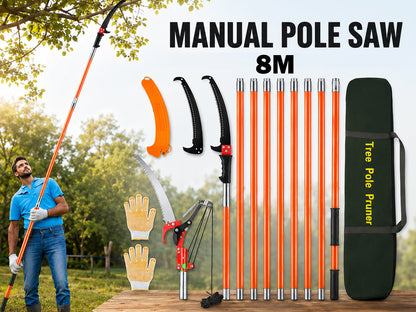 Manual Pole Saw Extendable Tree Pruner