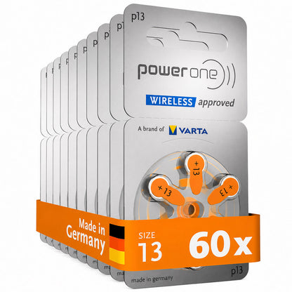Power One P13 Hearing Aid Batteries