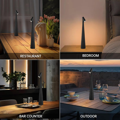 LED Desk Lamp  Cordless Rechargeable