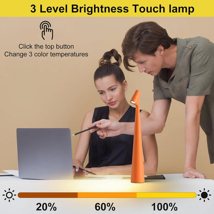 LED Desk Lamp  Cordless Rechargeable