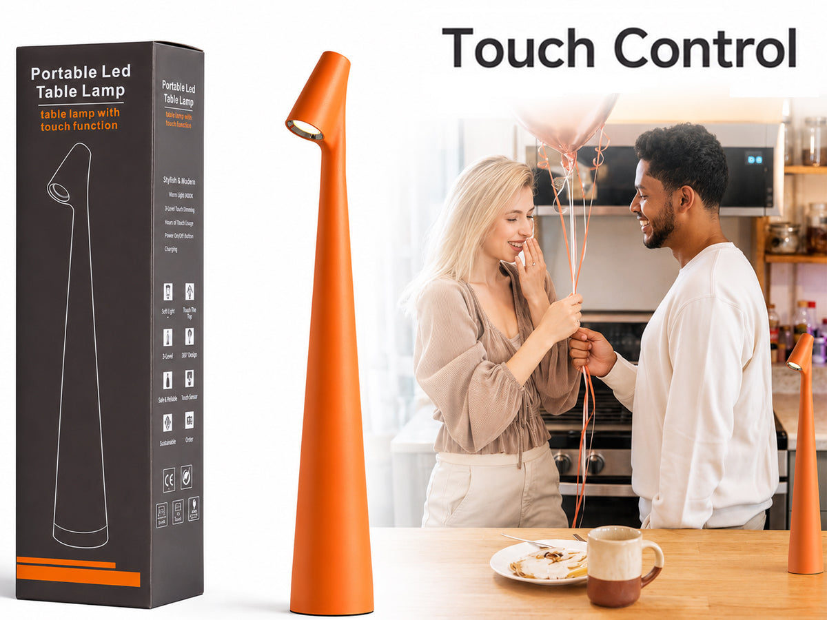 LED Desk Lamp  Cordless Rechargeable