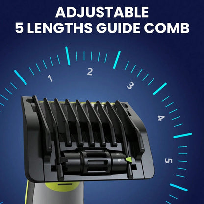 Adjustable Beard Trimmer Guide Comb 1–5mm for OneBlade