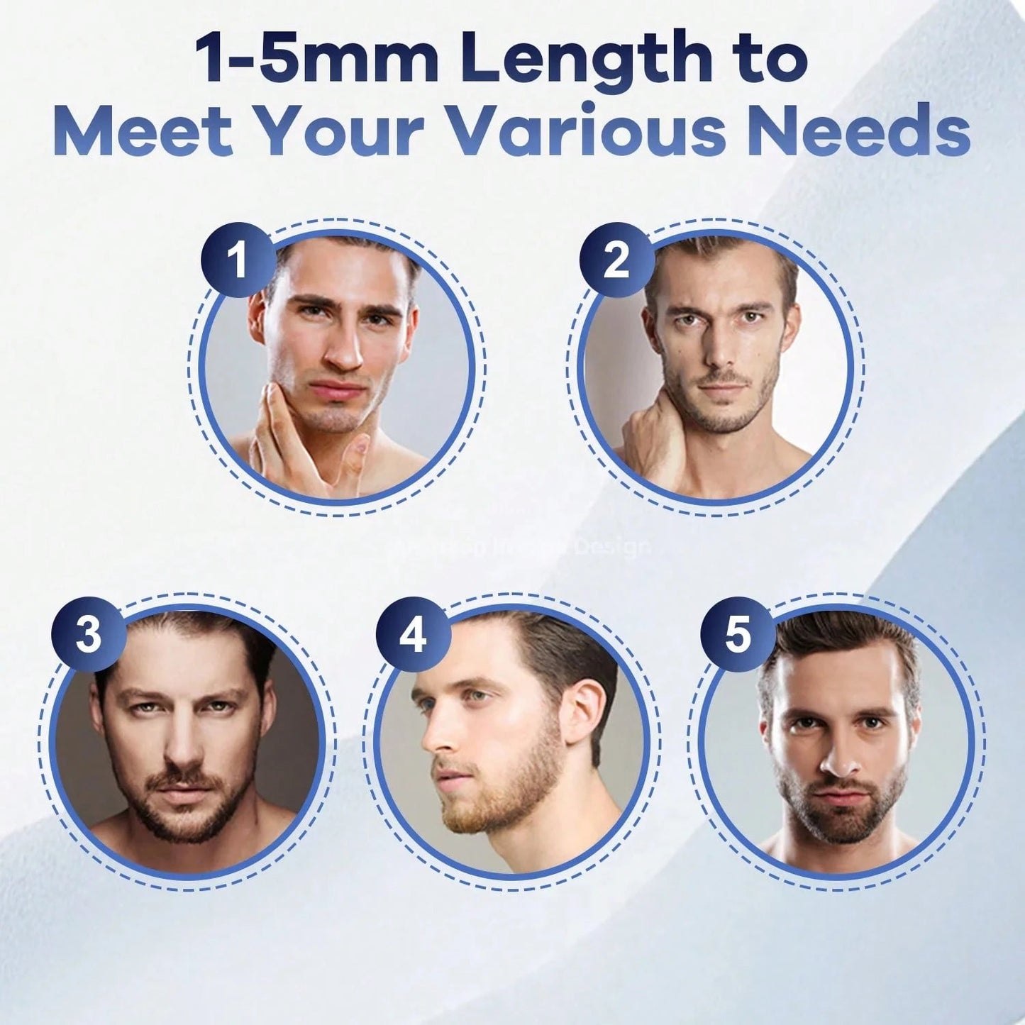 Adjustable Beard Trimmer Guide Comb 1–5mm for OneBlade