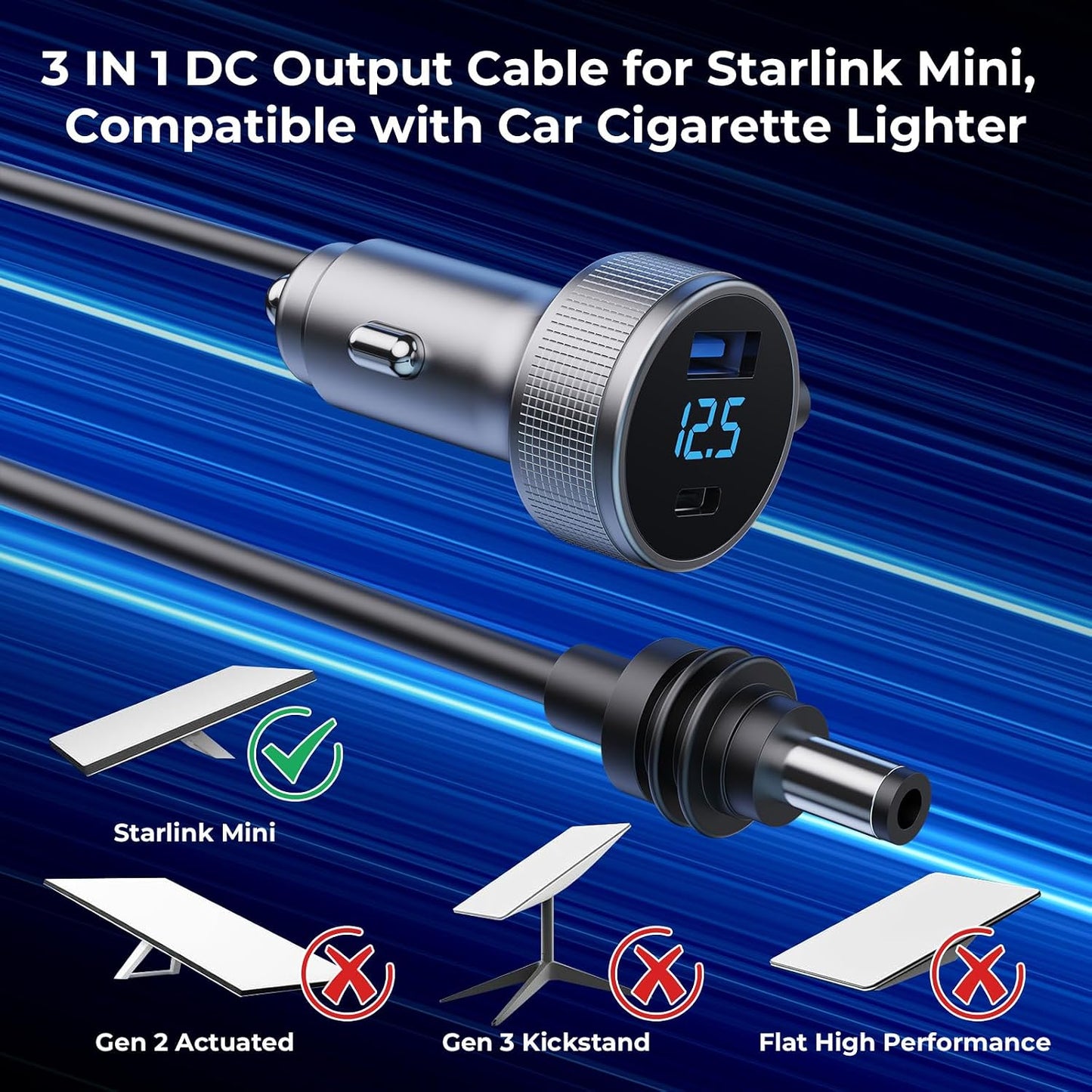 Starlink Mini Car Charger