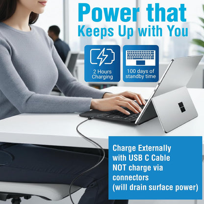 Wireless Microsoft Surface Pro Keyboard Type Cover