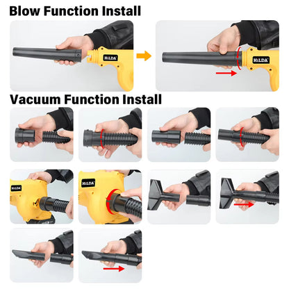Cordless Leaf Blower Electric Blower 21V