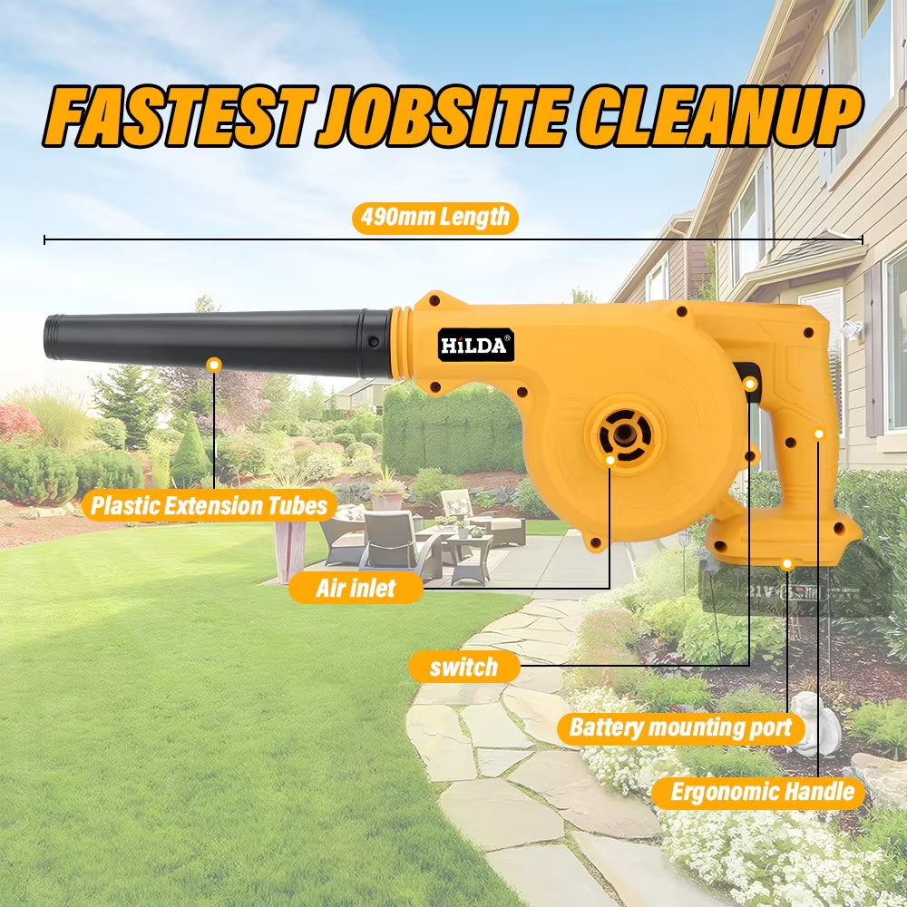 Cordless Leaf Blower Electric Blower 21V
