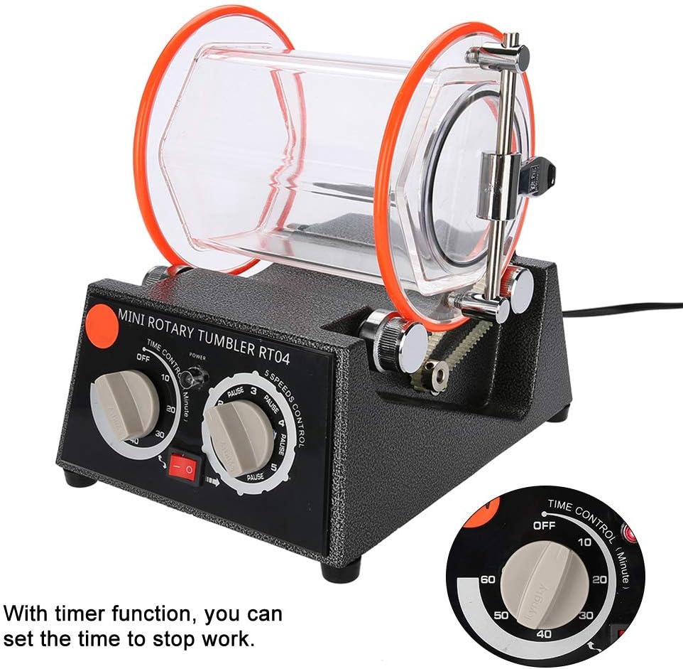 Jewellery Polisher Rotary Tumbler Finisher