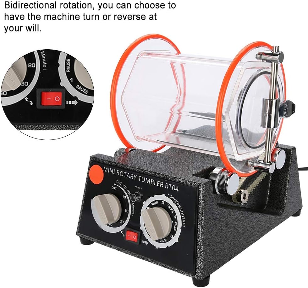 Jewellery Polisher Rotary Tumbler Finisher