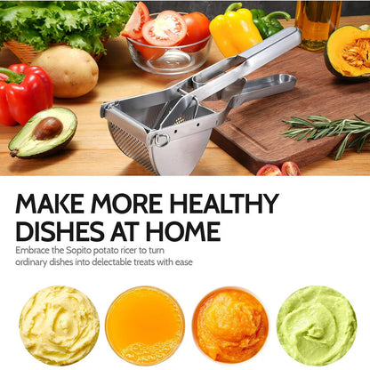Stainless Steel Potato Ricer