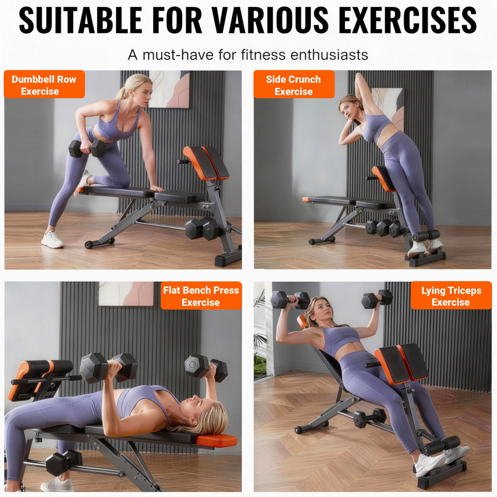 Multifunctional Adjustable Weight Bench