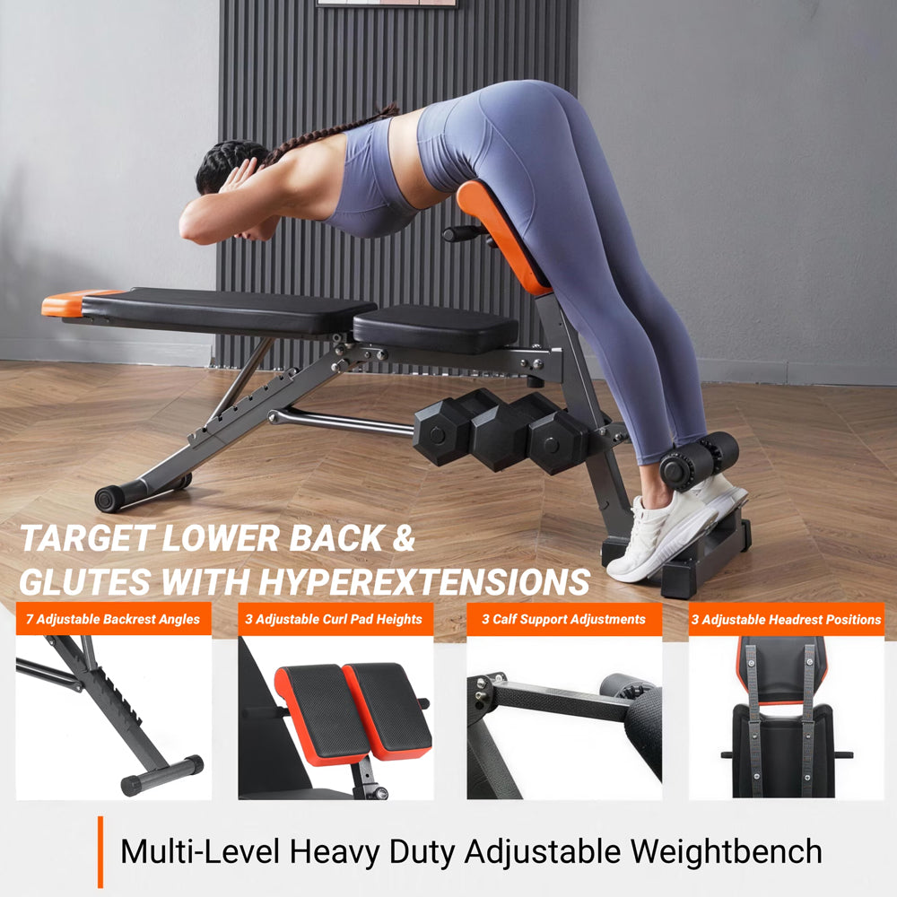 Multifunctional Adjustable Weight Bench