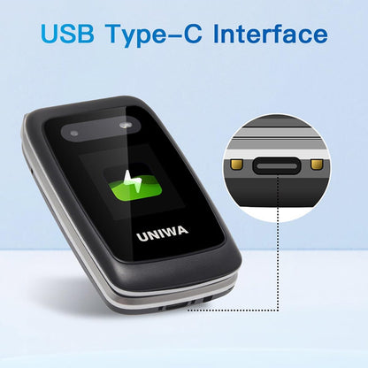 Big Button Senior Mobile Phone – 4G Dual SIM Flip Phone with SOS Button, Charging Dock, Dual Screen and Bluetooth 5.0