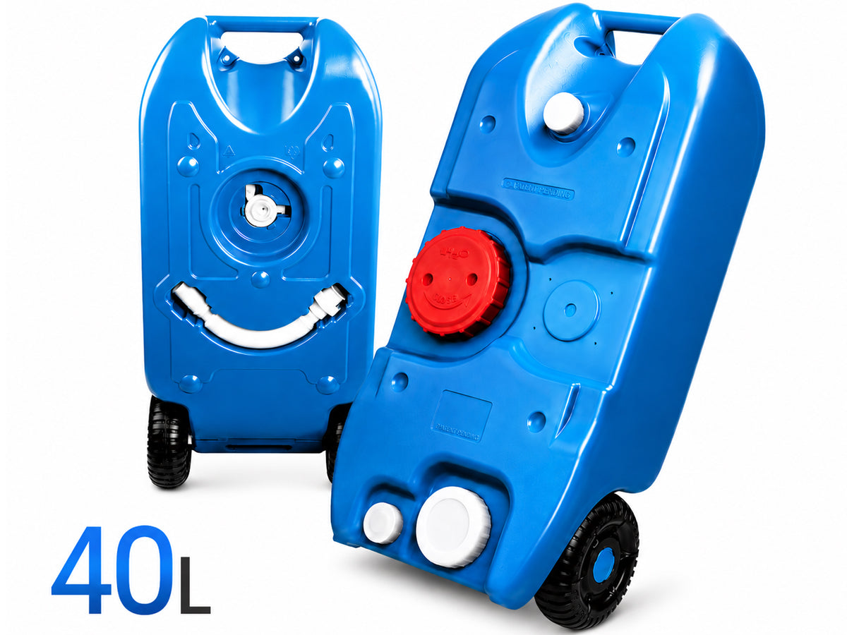 Portable Wheel Water Tank 40L
