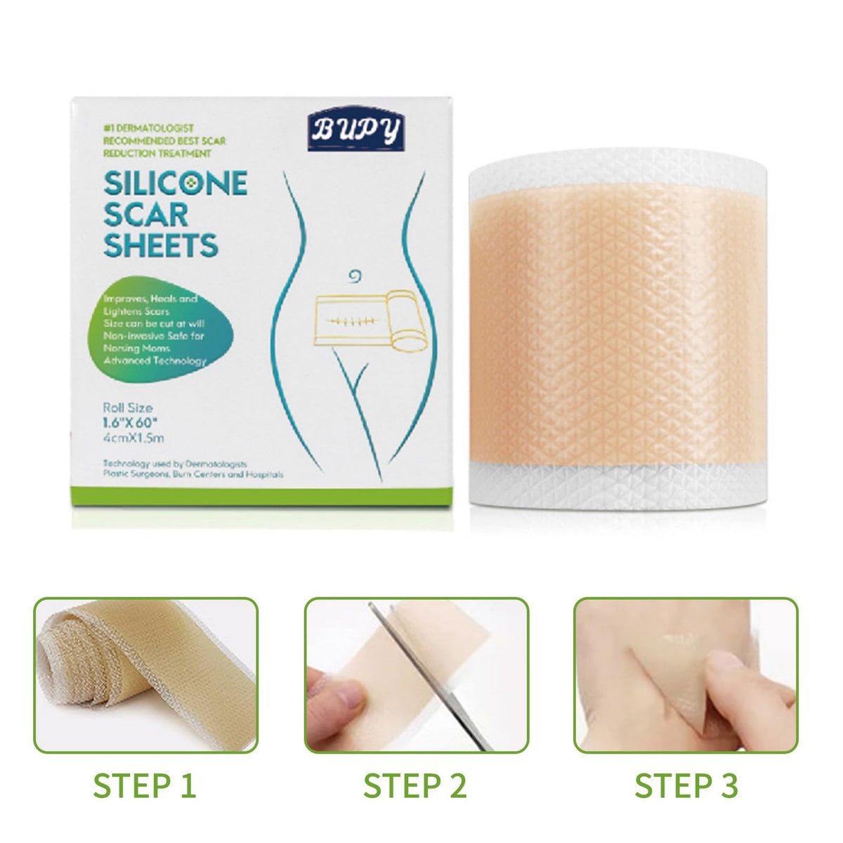 Silicone Scar Sheets