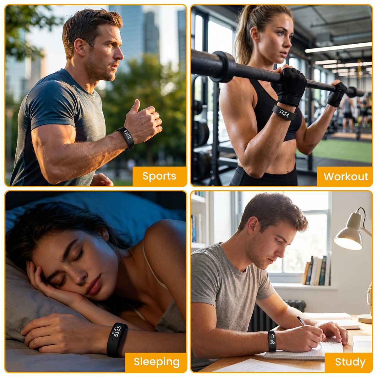 Vibrating Alarm Watch