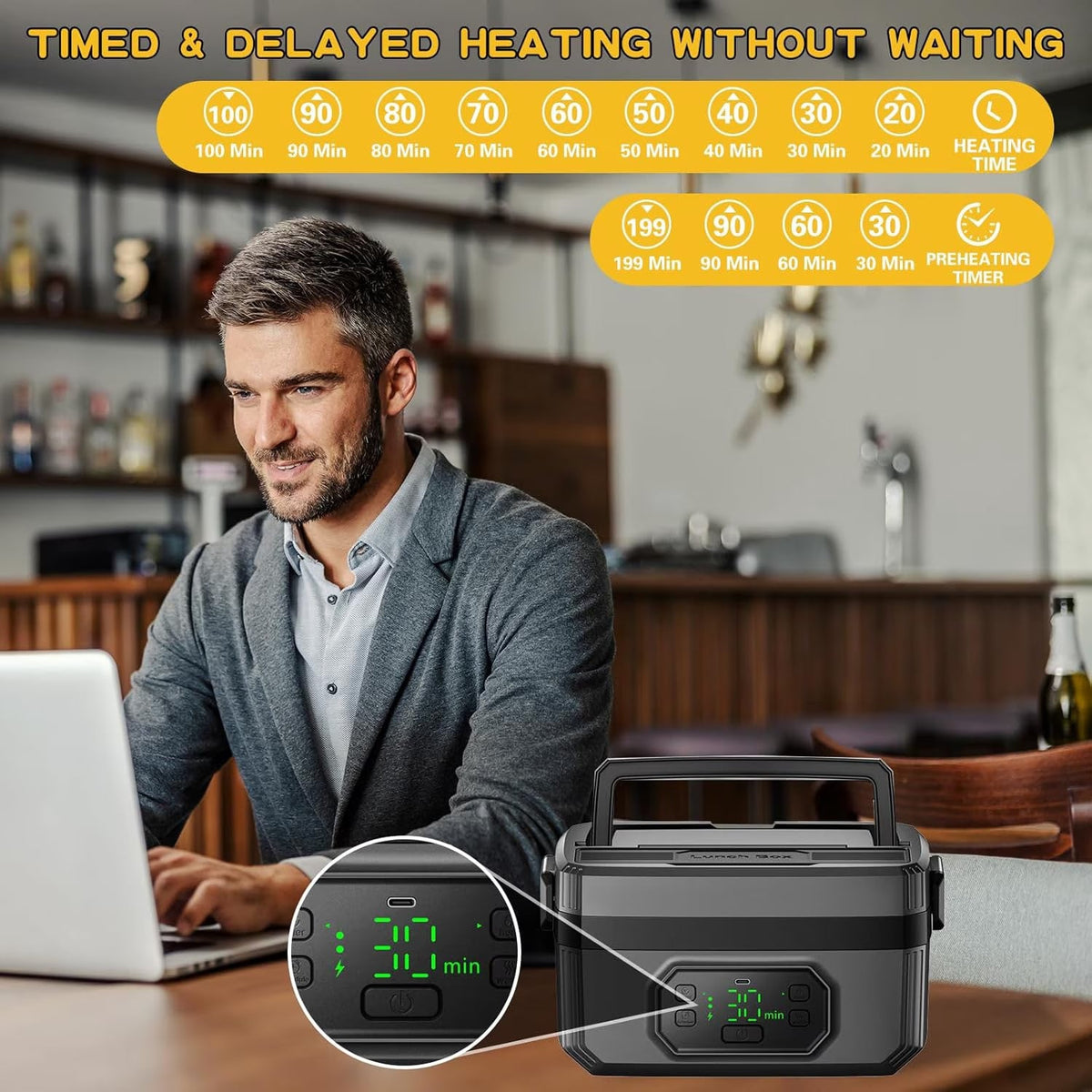 Electric Heated Lunch Box