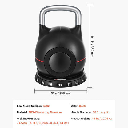 Adjustable Kettlebell 20KG