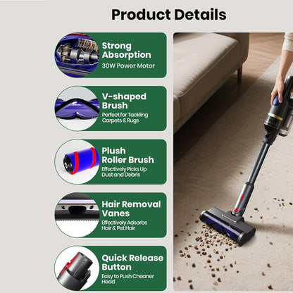 Dyson Brush LED Head V7 V8 V10 V11 Vacuum Cleaner Brush Head