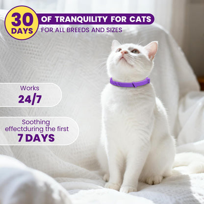 4PCS Calming Pheromone Collars for Cats