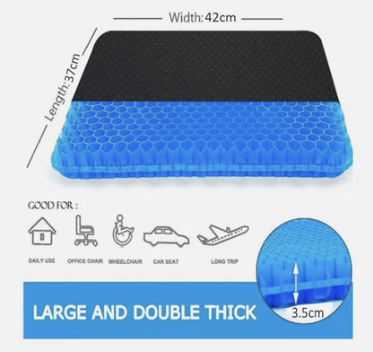 Cool Gel Honeycomb Seat Cushion
