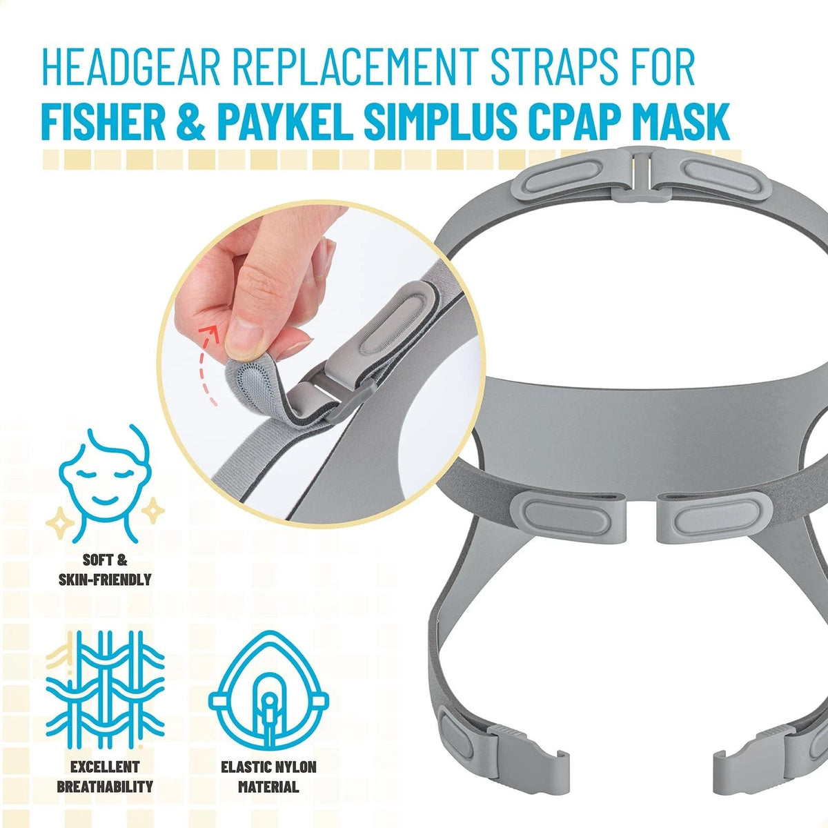 F&P Eson 2 Nasal Mask Headgear