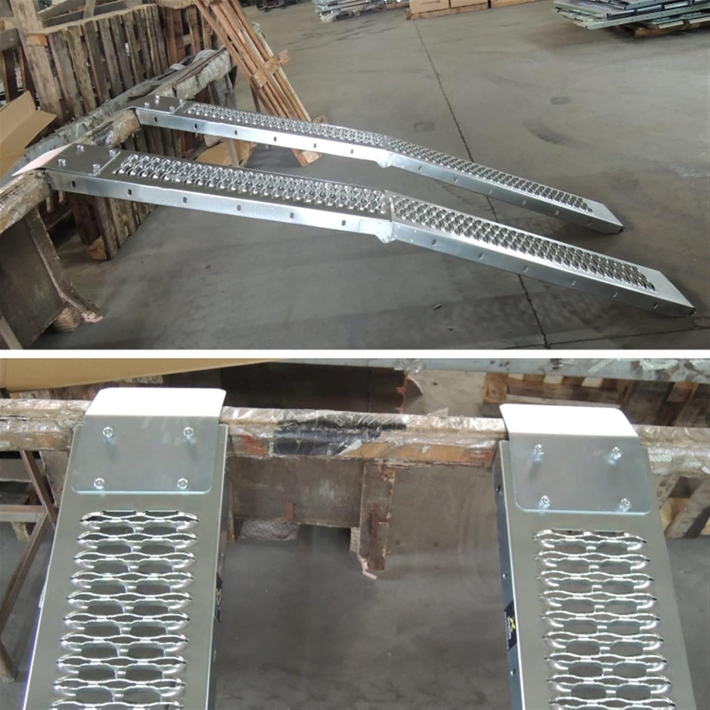 Folding Ramps ATV Mower Loading Ramps