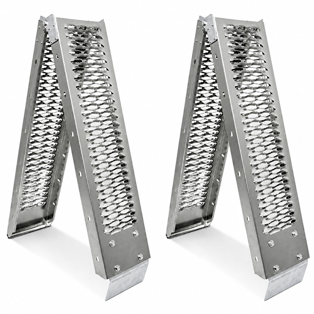 Folding Ramps ATV Mower Loading Ramps Pair