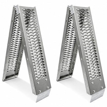 Folding Ramps ATV Mower Loading Ramps Pair