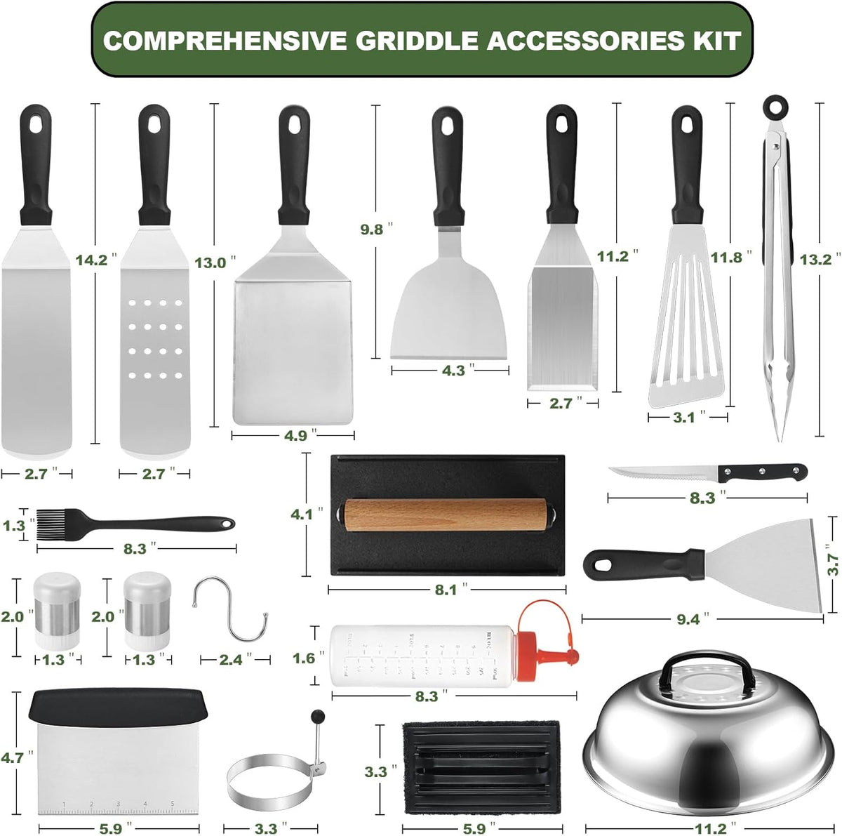 Griddle Accessories Kit