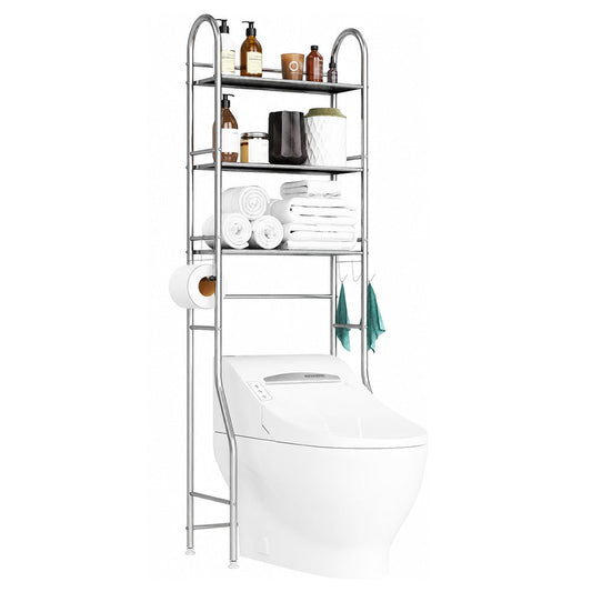 3 Tier Over The Toilet Storage Rack, Bathroom Organizer