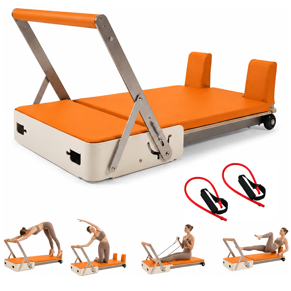 Foldable Pilates Reformer Machine