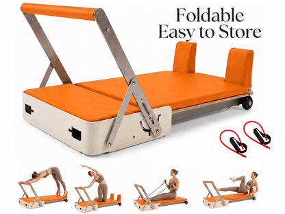 Foldable Pilates Reformer Machine