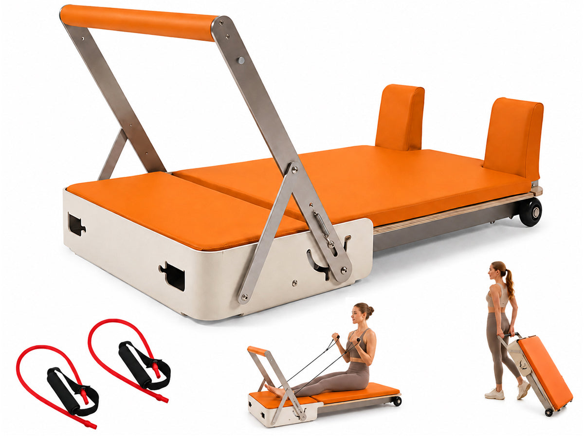 Foldable Pilates Reformer Machine