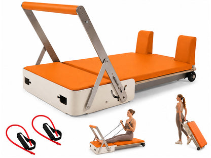 Foldable Pilates Reformer Machine