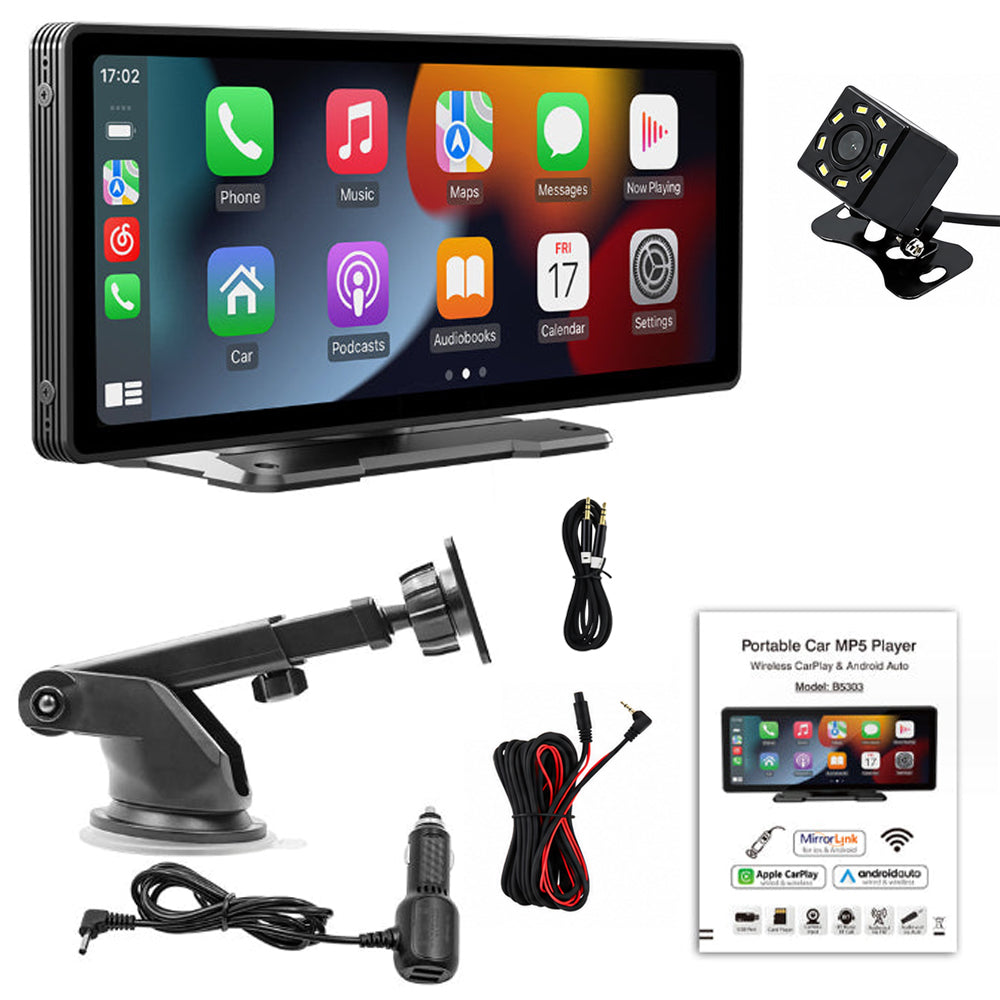 Apple Carplay Android auto Car Stereo Player 9"