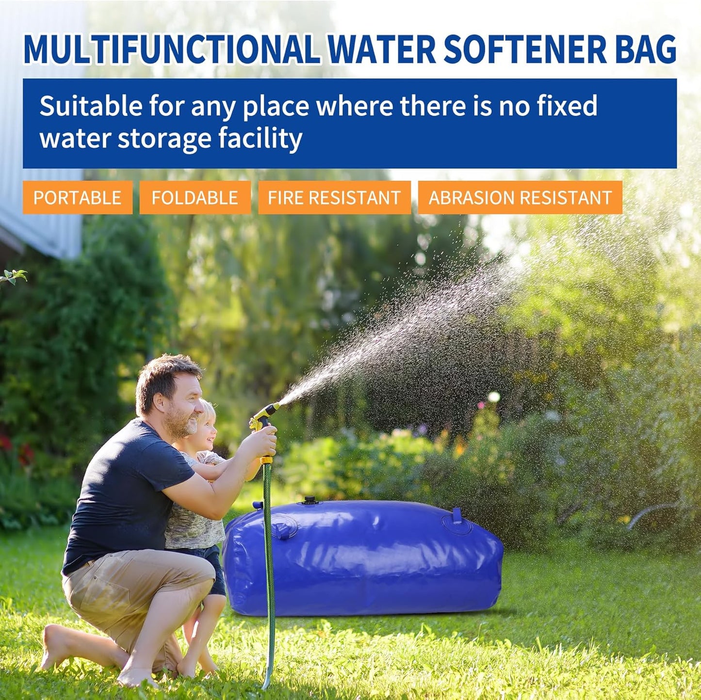 Water Storage Bladder Tank Container Portable