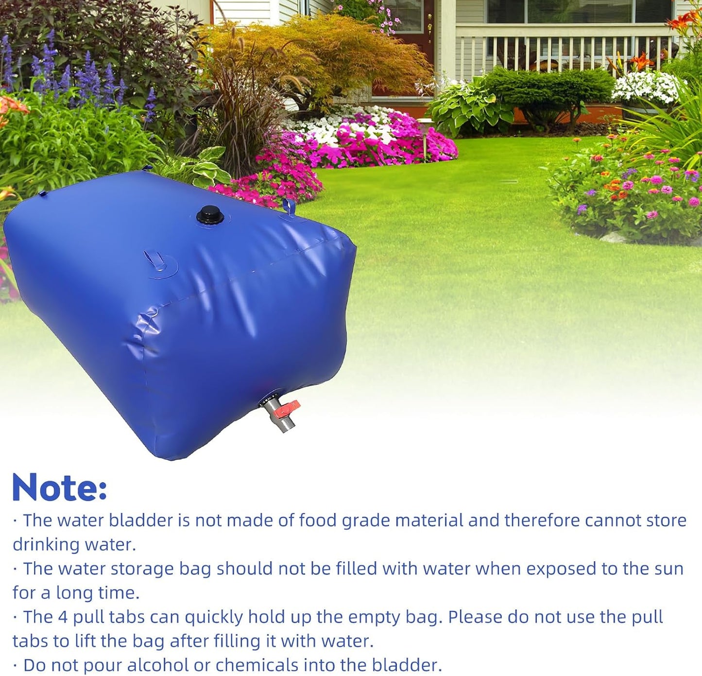 Water Storage Bladder Tank Container Portable