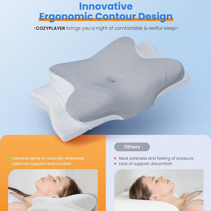 Ergonomic Cervical Neck Pillow