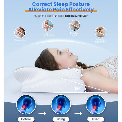 Ergonomic Cervical Neck Pillow