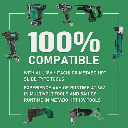 HiKOKI MultiVolt Battery