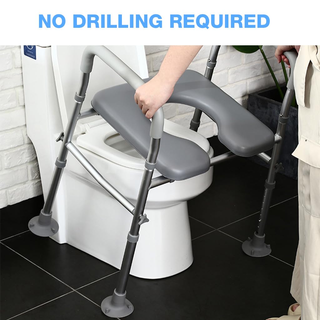 Adjustable Raised Toilet Seat
