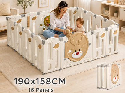 Baby Playpen 16 Panel Safety Gate